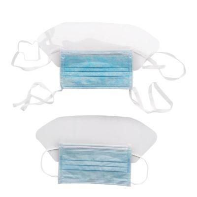 Disposable Non-Woven Fabric Meltblown Facemask with Eye Shield