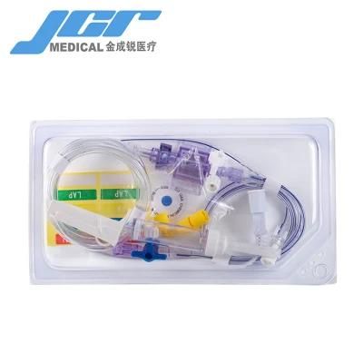 Plastic Invasive Blood Pressure Transducer Medical Disposable PVB Type IBP Transducer