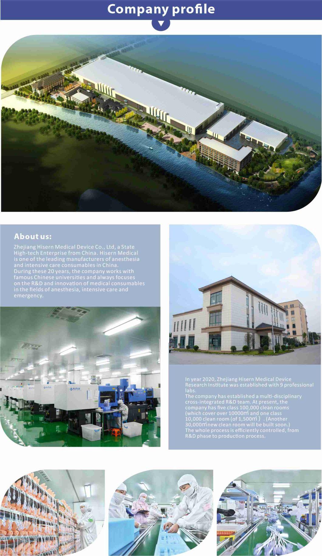 China Factory Supply Hisern Medical IBP Transducer Double Lumen
