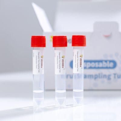 Extraction-Free Disposable Sampling Tube Virus Transport Medium Vtm