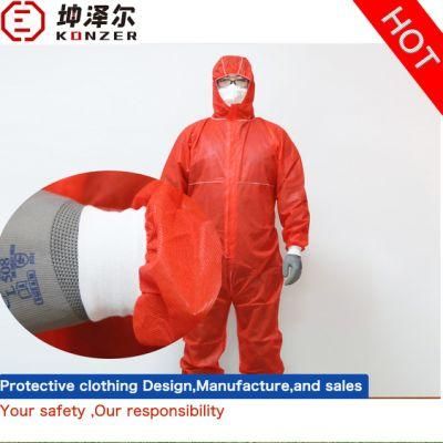 Lioncare Protective Clothing Valgus for Pressurized Chemical Liquids Biological Hazard Treatment