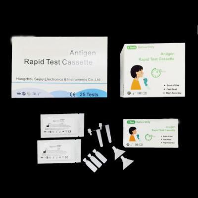 Rapid Antigen Test Kit Cassette, Antibody Nasal Swab Saliva Test