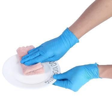 100PCS Disposable Blended Nitrile Gloves Food Grade Baking Tools No Powder Protection Kitchen Accessories