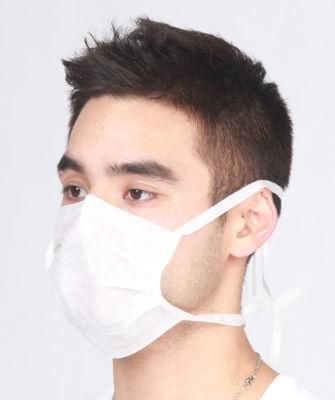 Factory Disposable Earloop Face Mask 3ply Face Mask Plastic Covered Wire Nose Bar En 14683 Type I