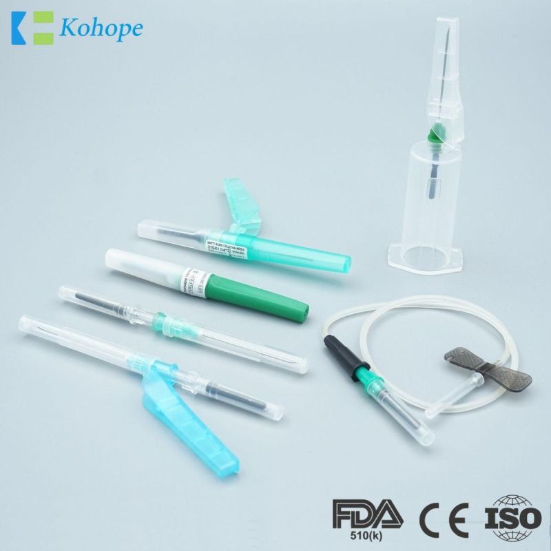 Disposable Medical Blood Lancet with Twist Cap and Tri-Bevel Tip, Pressure Activated Auto-Retractable Safety Lancet, Sterile for Clinical/Household Test Use