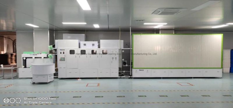 Swabs Automatic Flocking Line with Gluing System with Integrated Dryer