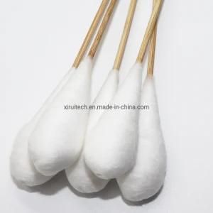 Bigger Cotton Tip Absorbent Wooden Cotton Applicators, First Aid Kit Medical Supply Swabsticks