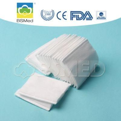 Personal Care Square Makeup Cotton Pads FDA Ce ISO Certificates