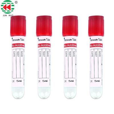 ISO CE Plain Tube Vacuum Blood Collection Tube