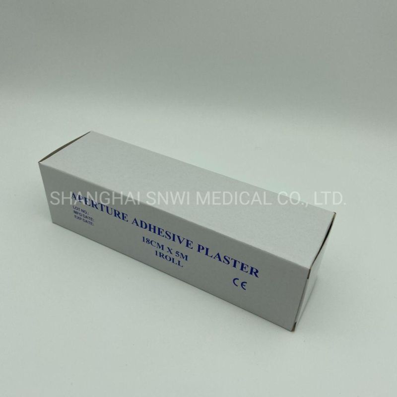 Skin Color Medical Drilled and Perforated Zinc Oxide Plaster Punching Plaster