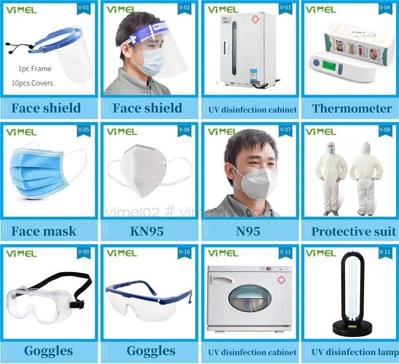 Isolation Medical Anti-Fog Face Shield Mask Hospital Protective Clothing Overall