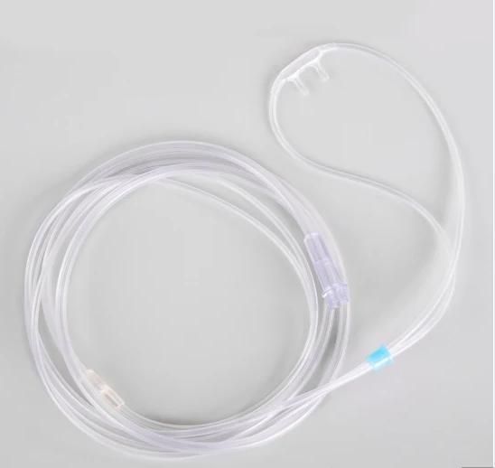 Disposable Nasal Oxygen Cannula Medical PVC Nasal Oxygen Tube