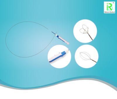 Ureteroscope Stone Retrieval Basket with Nitinol Wire