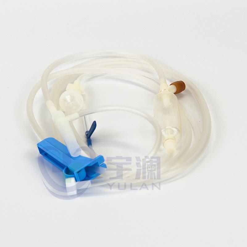 PVC Free Dehp Free IV Administration Intravenous Infusion Set