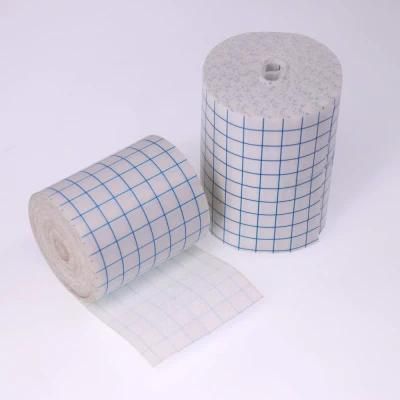 Surgical Adhesive Non Woven Clipped Tape Rolls Wound Dressing