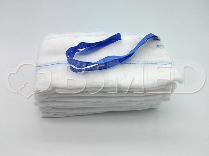 100% Cotton Gauze Lap Sponge Manufacturer with Ce Certificated