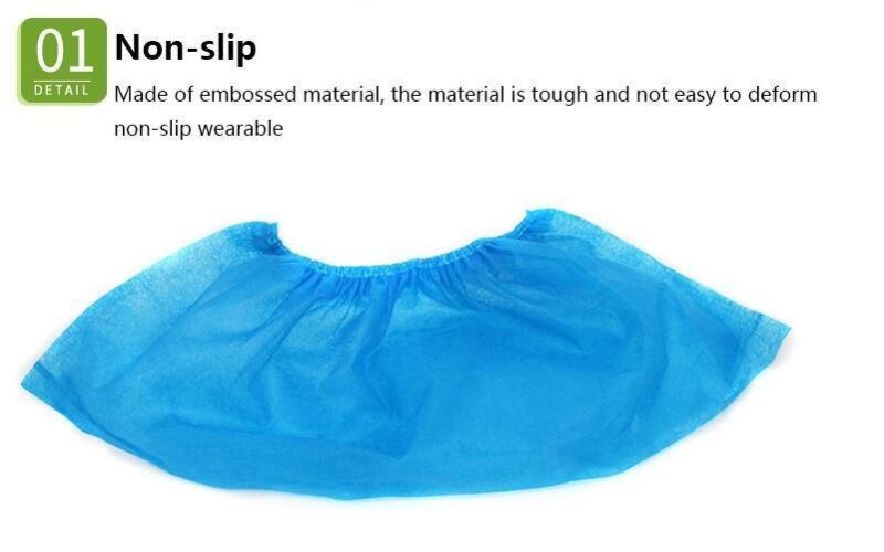 Disposable Nonskid Foot-Cover Embossed