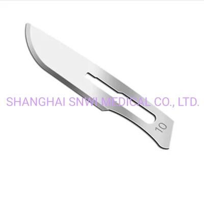 Medical Disposable Sterile Stainless Steel Carbon Steel Surgical Scalpel Blade with CE ISO Approved