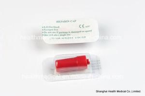 Red Heparin Cap for Intravenous Infusion Medical Disposable Products