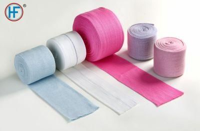Mdr CE Approved Hot Selling Single Use Cotton or Rubber Bandage for Injury