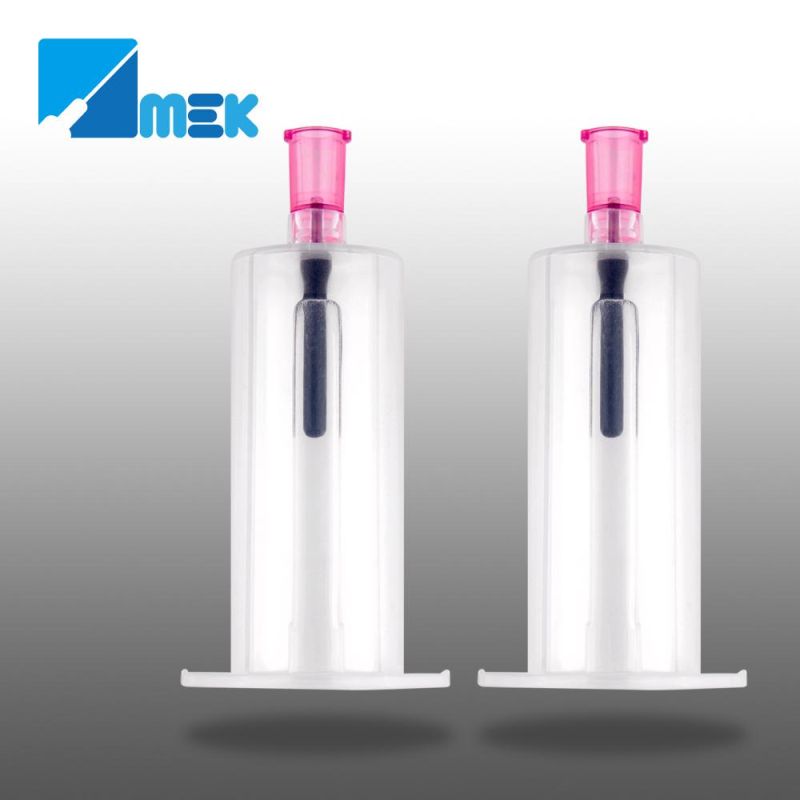 Male Luer Adapter Pre Attached Holder Blood Transfer Device