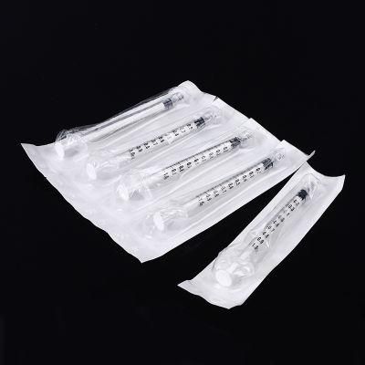 Fast Shipping Clear Graduation Luer Lock Empty Injection Syringe