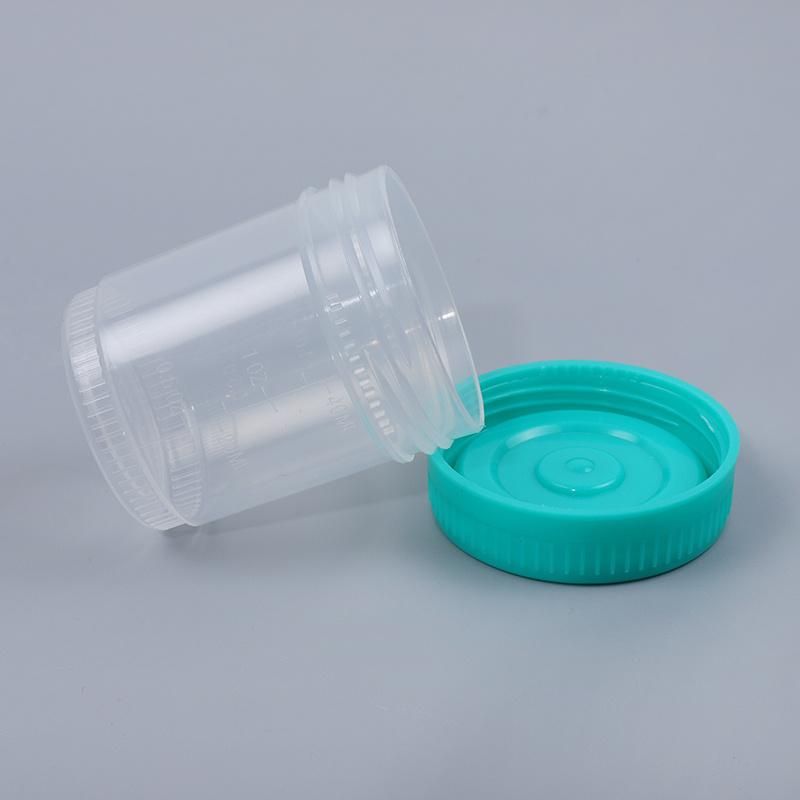 New Design Medical Plastic 40ml Sterile Empty Urine Cup Container