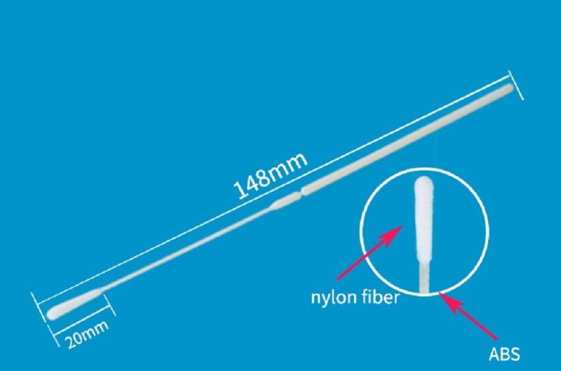 Medical Supply Virus Sampling Sterile Flocked or Nasal Oropharyngeal Swab