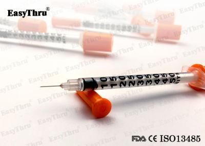Disposable Medical Sterile Insulin Syringe for Diabetics