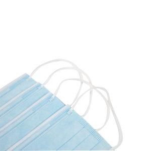 China Supplier of Surgical Medical Face Mask Shield Disposable Protective Earloop 3ply Pfe 98% CE En14683 Type II Iir White List Mask