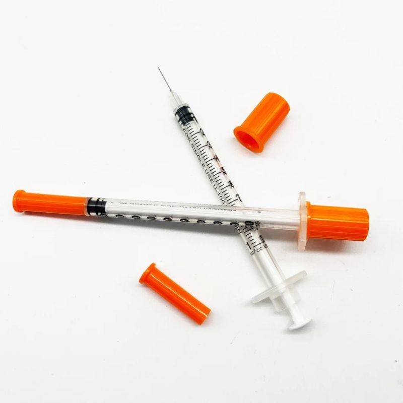 Medical Plastic Insulin Syringe for Diabetes