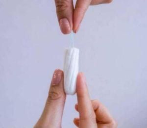 Super Absorbent Tampon Disposable Organic Cotton Tampons with Plastic Applicator