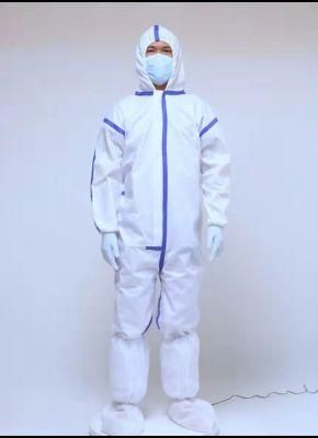 CE/FDA Approved PPE Eo Sterile Medical Disposable Protective Coveralls