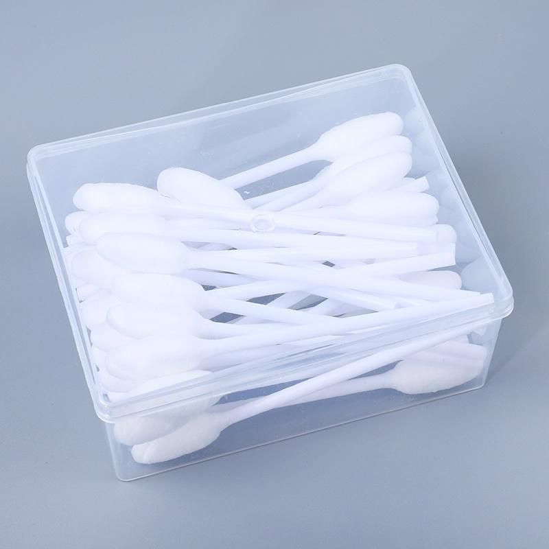 Medical Supply White 40PCS/Box Plastic Medical Swab Stick