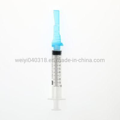 Mdl Medical Disposable Safety Hypodermic Needle Safety Injection Needle Safety Needle Syringe with Size 16g-30g CE FDA ISO 510K Anvisa Kgmp