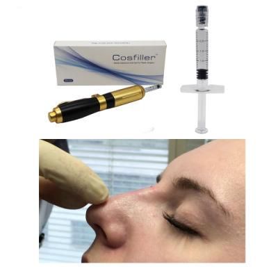 2ml Hyaluronic Acid Ha Dermal Filler Injection for Face Lip Nose Enlargement Injection