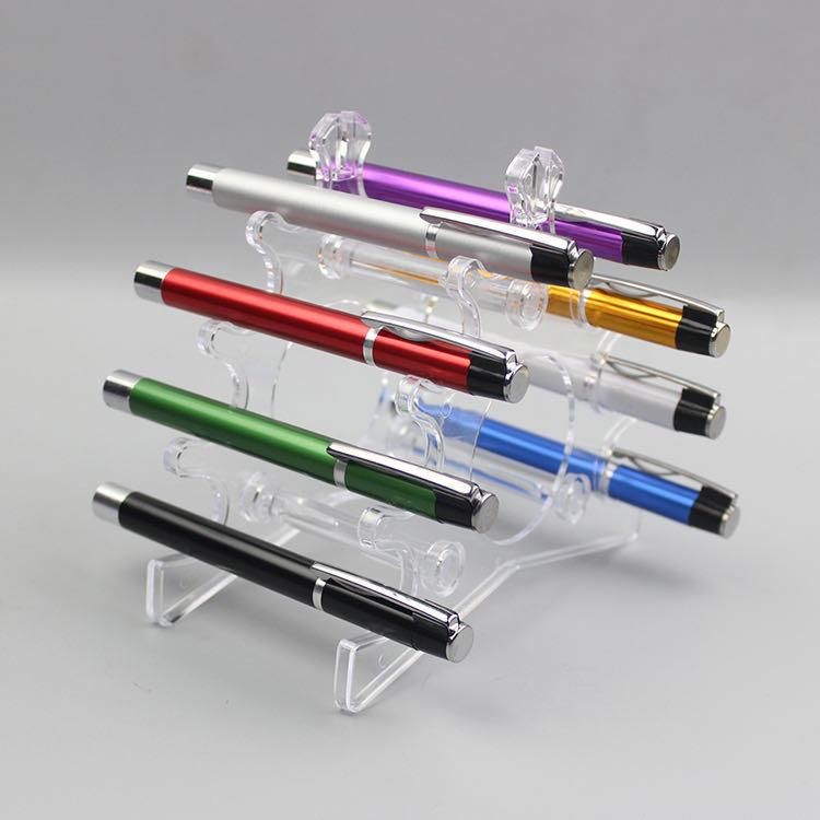 Handheld Aluminium alloy Clip Touch Switch Medical LED Penlight