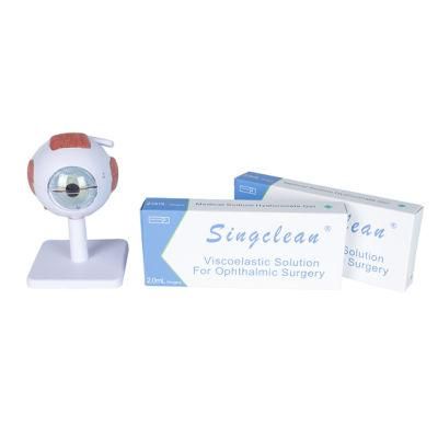 High Purity and Transparency Maximum Protection Singclean Sodium Opthalmic Viscosurgical Device