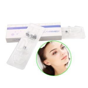 1ml CE Approved Cross Linked Dermal Filler Injectable for Lip Cheek Nose Facial Injection