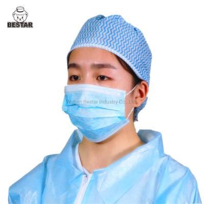En14683 Type Iir Disposable Comfortable 3-Ply Face Mask for Medical
