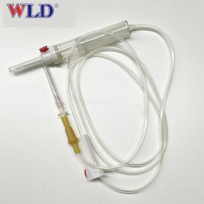 High Quality Disposable Blood Giving Set with Needle Transfusion Infusion Set