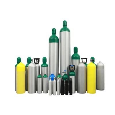 0.4-40L Tped/DOT/GB Aluminum Gas Cylinder Medical Oxygen Cylinder/Scuba Diving Tank/CO2 Beveage Cylinder