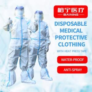 Non Woven PPE Disposable Protective Coverall Clothing with CE From China Professional Manufacturer