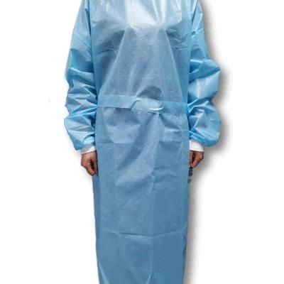 En14126 Professional PP Tpue Isolation Gown Extra Long