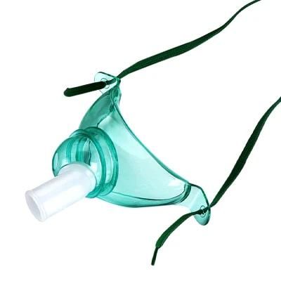 Medical PVC 360 Rotation Connector Adult Tracheostomy Oxygen Mask