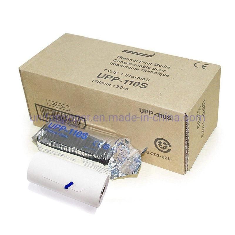 Media Ultrasound Thermal Paper Roll Upp-110s 110HD 110hg for Video Printer