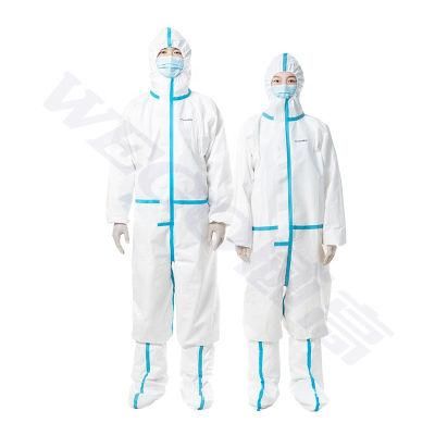 Dust-Proof Hospital Protective Coverall Suit for Hospital