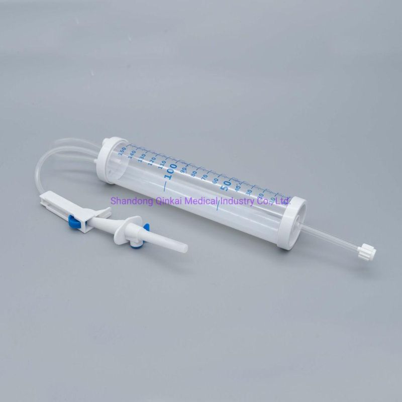 Medical Disposable 100ml 150ml IV Burette Infusion Set