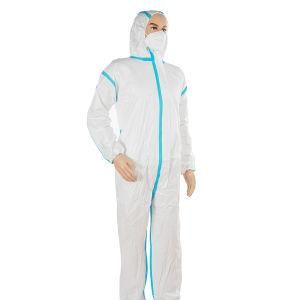 Isolation Gown with Hood and Boot Chemical Protection Suit