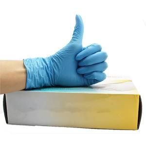 Good Quality Disposable Nitrile Rubber Gloves Industrial Labor Anti-Oil Nitrile Safety Gloves